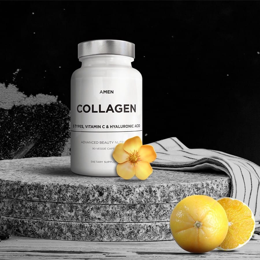 Codeage Amen Grass-Fed Hydrolyzed Collagen Peptides Capsules
